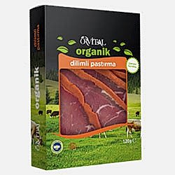 Orvital Organik Çemeni Sıyrılmış Pastırma 120g