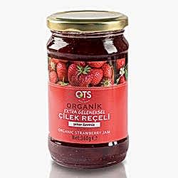 OTS Organik Çilek Reçeli  Ekstra Geleneksel  360g