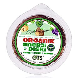 OTS Organik Enerji Diski  Kayısı & Üzüm & Badem  25g