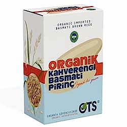 OTS Organik Kahverengi Basmati Pirinç 500g