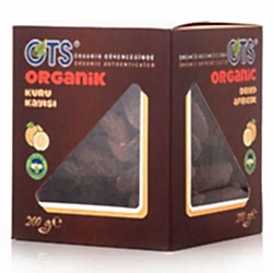 OTS Organik Kuru Kayısı  Malatya Gün Kurusu  200g