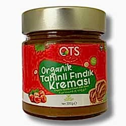 OTS Organik Tahinli Fındık Kreması  %55 Fındık  200g