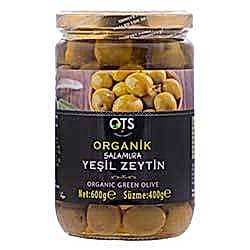 OTS Organik Salamura Domat Yeşil Zeytin 670g