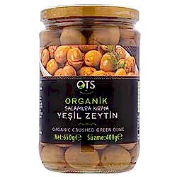 OTS Organik Yeşil Zeytin  Kırma  680g
