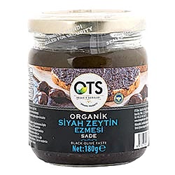 OTS Organik Siyah Zeytin Ezmesi 180g