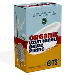 OTS Organik Uzun Taneli Pirinç 500g