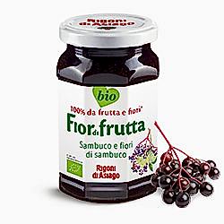 Fiordifrutta Organik Kara Mürver Püresi  Sambuco 1 5kg Meyveden  250g