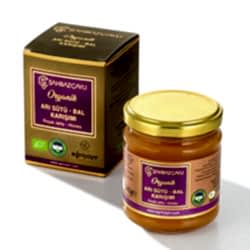 Şahbaz Çaylı Organik Arı Sütü Bal Karışımı 240g