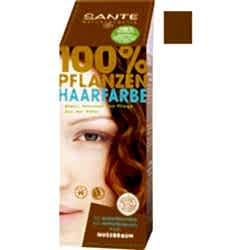 SANTE Organik Bitkisel Toz Saç Boyası  Fındık Kabuğu  100g