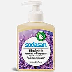 SODASAN Organik Sıvı Sabun  Lavanta-Zeytin özlü  300ml