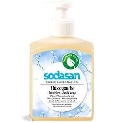 SODASAN Organik Sıvı Sabun  Hassas Ciltler için Zeytinyağlı  300ml