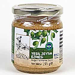 Tardaş Egenin Organik Yeşil Zeytin Ezmesi 180g
