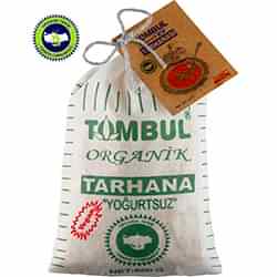 Tombul Organik Yoğurtsuz Tarhana 500g  Bez Kese 