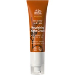 Urtekram Organik Besleyici Gece Kremi  Normal & Kuru Ciltler  Hindistan Cevizi & Yulaf & Q10  50ml
