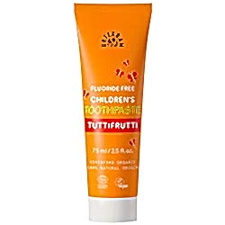 Urtekram Organik Çocuk Diş Macunu  Tuttifrutti  Florürsüz  75ml