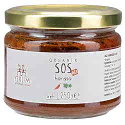 Yerlim Organik Harissa Sos  Acı  250g