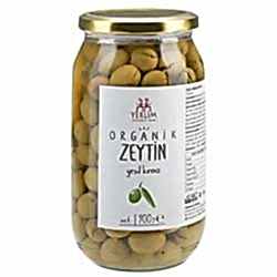 Yerlim Organik Yeşil Zeytin  Kırma  900g