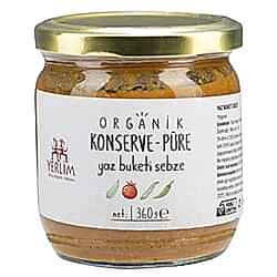 Yerlim Organik Sebze Püresi  Yaz Sebzeleri  360g