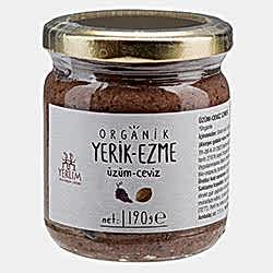 Yerlim Organik Cevizli Kuru Üzüm Macunu 190g