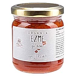 Yerlim Organik Gül Biber Ezme  Acı  175g