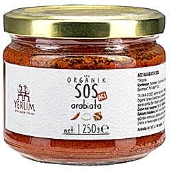 Yerlim Organik Arabiata Sos 250g