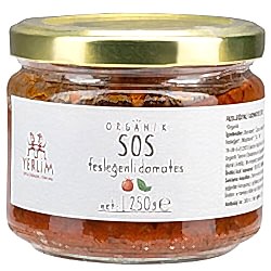Yerlim Organik Fesleğenli Domates Sos  Bacilicum  250g