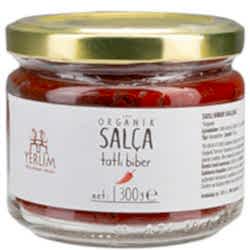 Yerlim Organik Güneşte Biber Salçası  Tatlı  300g