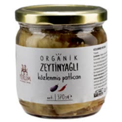 Yerlim Organik Zeytinyağlı Közlenmiş Patlıcan 370g