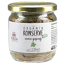 Yerlim Organik Taze Asma Yaprağı  Tuzsuz  230g