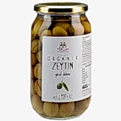 Yerlim Organik Yeşil Zeytin  Dilme  900g
