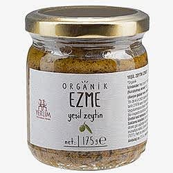 Yerlim Organik Yeşil Zeytin Ezmesi 175g