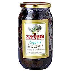 Zertum Organik Sele Siyah Zeytin 900g